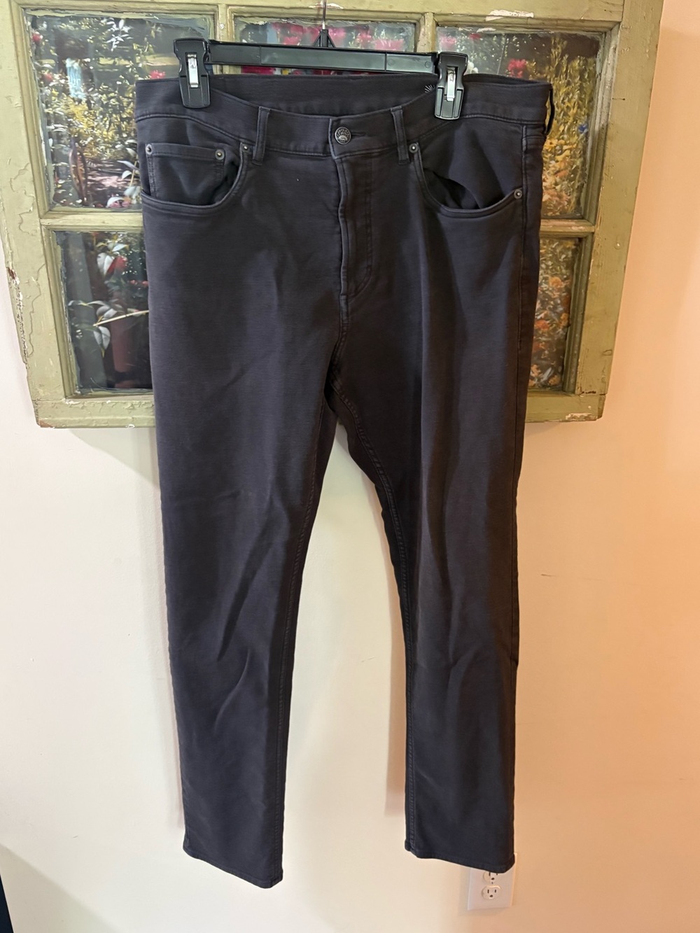 Men’s Faherty Grey Denim Sz 34